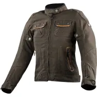LS2 Helmets LS2 Bullet wasserdichte Damen Motorrad Textiljacke, braun, M