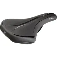 Velo Fit Traveller, Fahrradsattel, Track, Unisex, Schwarz, Einfarbig, 17,2 cm