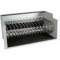 EFB Elektronik 48,30cm (19") 5HE Tablet Tragemodul, 27 Fächer zu 10,5 mm, RAL7035 Hersteller: (691777GR.3)