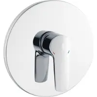 Heinrich´s Alpha 320 Unterputz Duscharmatur | Einhebelmischer mit Umstellung | Brausemischer Unterputzarmatur | Einbauarmatur Dusche | Duscharmatur Bad | chrom