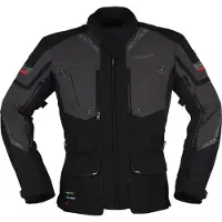 Modeka Panamericana 2 Motorrad Textiljacke, schwarz/grau, Long L