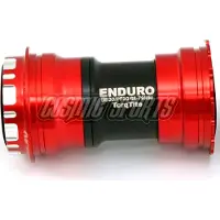 ABI Enduro Bearings Tretlager TorqTite BB A/C SS-BBright-24mm-Red