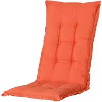 Madison Hochlehnerauflage 'Panama', orange, ca. 123 x 50 cm