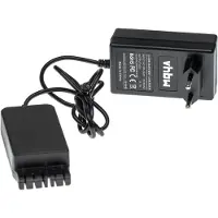 VHBW Ladegerät inkl. Netzteil kompatibel mit Hilti AG 125-A36, RC 4/36-DAB, AG 150-A36, SR 30-A36, TE 300-A36, CPC 36V Werkzeug Li-Ion-Akkus, 42 V