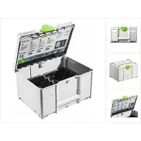 Festool SYS-STF D 150 4S Systainer³ ( 576843 ) Systemkoffer mit Einlage für Schleifmittel Ø 150 mm