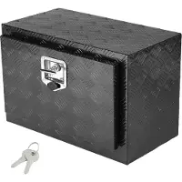 Vevor Truckbox Werkzeugbox, Unterboden-Anhängerbox, Werkzeugkasten 612 x 310 x 360 mm Pickup-Aufbewahrungsbox, Aluminiumlegierung, 30 kg belastbarer Werkzeugkasten, abschließbare Aufbewahrungsbox