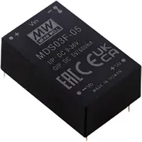 MEAN WELL MEANWELL MDS03G-05 DC-DC-Wandler geregelt 5V 0,6A DIP24 6.000V