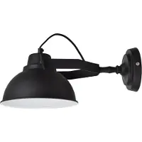 Urban Interiors Wandlampe Urban Vintage 20 cm schwarz
