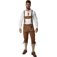 TecTake Lederhose Steigerwald - XL