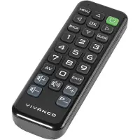 Vivanco ViVancoRR Z140, TV, Drucktasten, Schwarz