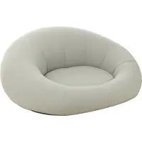 J-Line Matratze Donut Polypropylen Grau