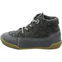 Ricosta Jungen Schnürstiefel STEP 49328-18, 49328-19, 49328-20, 49328-21, 49328-22, 49328-23 RIC-50-1000302 meteor/grau 19