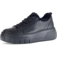 Gabor Sportliche Schnürschuhe Damen 31393135383838 Schwarz 38 EU