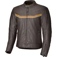 Held Heyden Braun Beige Motorrad Lederjacke Größe 60