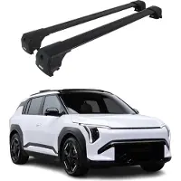 Omtec Dachträger Gepäckträger für Kia EV3 2024-2025 SUV Grundträger Alu Schwarz