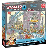 Sans marque Wasgij Retro Mystery 8 - Die letzte Hürde! (1000 Teile), 1000 Stück(e), Humor, 15 Jahr(e)