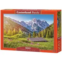 Castorland Summer in the Alps 500 pcs, 500 Stück(e), Landschaft, 9 Jahr(e)