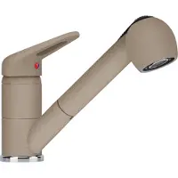 Franke Armatur NOVARA-PLUS in CASHMERE mit Auszugsbrause / Einhebelmischer