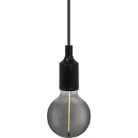 Osram Vintage 1906 Pendelleuchte BELL E27, schwarz, max. 15W LED, E27 Sockel, trichterförmiger Baldachin, Innenraum-Pendelleuchte, Kombination mit 1906 Vintage- oder smarten Lampen