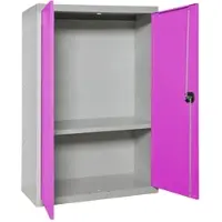Simon Rack Aktenschrank, Mehrzweckschrank, Stahl-Aufbewahrungsschrank, 1 Ebenen, Doppeltüren, Schloss - Simonlocker