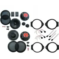 DSX JBL Lautsprecher Set Tür vorne hinten für Opel Meriva B Bj 10-17 510 Watt