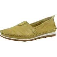 Andrea conti Damen Slipper Mokassins Leder 1887801, Größe:40 EU, Farbe:Grün