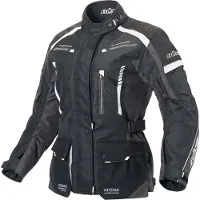 Büse Torino II Damen Motorrad Textiljacke, schwarz/weiß, 38