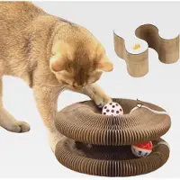 Markenlos für Katzen – Kratzbrett für Kätzchen im Innenbereich – Spielmatte für pädagogische Bereicherung drinnen und draußen
