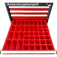 Paulimot Einteilungsmaterial-Set für Schubladenschrank, 97-teilig