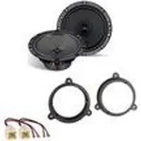 Axton ATX165 Koaxial Lautsprecher Einbauset für Renault Megane 4 vorne hinten