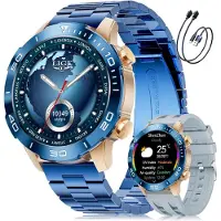 Lige AMOLED Smartwatch mit Anruffunktion, 1,43'' Display, 170+ Sportmodi, IP68, langer Akku & Gesundheits-Tracking