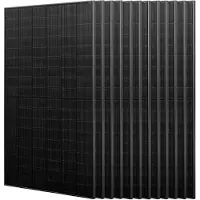 JA Solar Solarmodul 455W Bifazial Glas-Glas Photovoltaik full black Solar panel 12 pcs