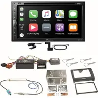 Pioneer AVH-Z5200DAB Android Auto Carplay Bluetooth Einbauset für Audi TT 8J