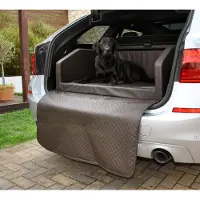Mayaadi Home Kofferraum Bett Travel/Travel Duo Colour Braun XL (100x90x38cm) Visco Schaumstoff Ohne Anschnallsystem