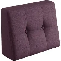 Sunnypillow Palettenkissen Verona Seitenkissen 60x40x20/10cm Purple