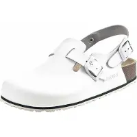 Brinkmann Clogs in Übergrößen Weiß 603070-3 große Unischuhe