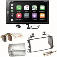 Pioneer AVH-Z5200DAB Android Auto Carplay Einbauset für Kia Sportage JE Rio JB