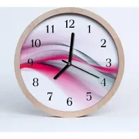 Tulup Holzuhr 20fi cm wanduhr - Abstrakte Kunst