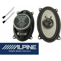 DSX Alpine SXE-4625S Lautsprecher Coax oval passend für Seat Ibiza II 6K hinten 150 Watt
