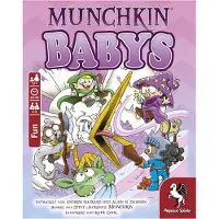 Pegasus Munchkin Babys, Kartenspiel, Rollenspiele, 12 Jahr(e), 60 min, 90 min, Familienspiel