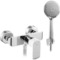 REA Duscharmatur BLOOM White, Silver