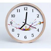 Tulup Holzuhr 20fi cm wanduhr - Fleck Kunst