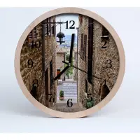 Tulup Holzuhr 20fi cm wanduhr - Gasse Architektur