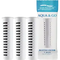 Aqualogis Filter für -Filterflasche – 3 Stück.