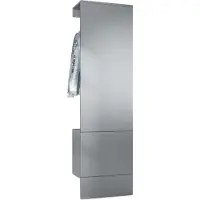 Vladon Garderobe Carlton Set 5, Germany, Wandgarderobe aus Flur-Paneel mit Kleiderstange & Wandschrank, Anthrazit matt/Graphit seidenmatt (52 x 193 x 35 cm)