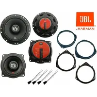 DSX JBL für Opel Astra H ab Bj 04 Lautsprecher Set Tür Vorne Hinten 325 Watt