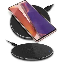 NAUC Wireless Charger Qi Ladestation 15W 10W für Samsung Galaxy S10 Note 10 Ladegerät