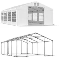 Das Company Saison Tent 8x8 Weiß WINTER ISD