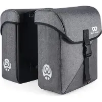 OKWISH Fahrrad Gepäckträgertasche 35L Isoliertasche Gepäckträgertasche Multifunktionale Hinter Gepäcktasche Wasserdicht Rücksitztasche