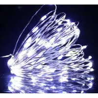 Kaufland Led Draht Lichter 100 Leds Kalt Weiss Mit Batterien 10M Ohne Kabel Heim